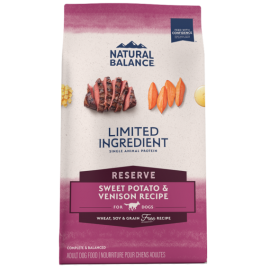 Natural Balance L.I.D.無穀系 - 鹿肉甜薯 狗糧 4lb